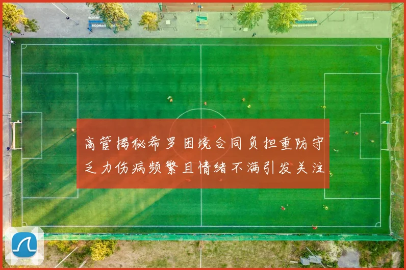 高管揭秘希罗困境合同负担重防守乏力伤病频繁且情绪不满引发关注